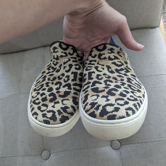 ROTHYS Little Desert Cat Textile Original Slip On Shoes Brown Sneakers Size 8.5 - Picture 5 of 10